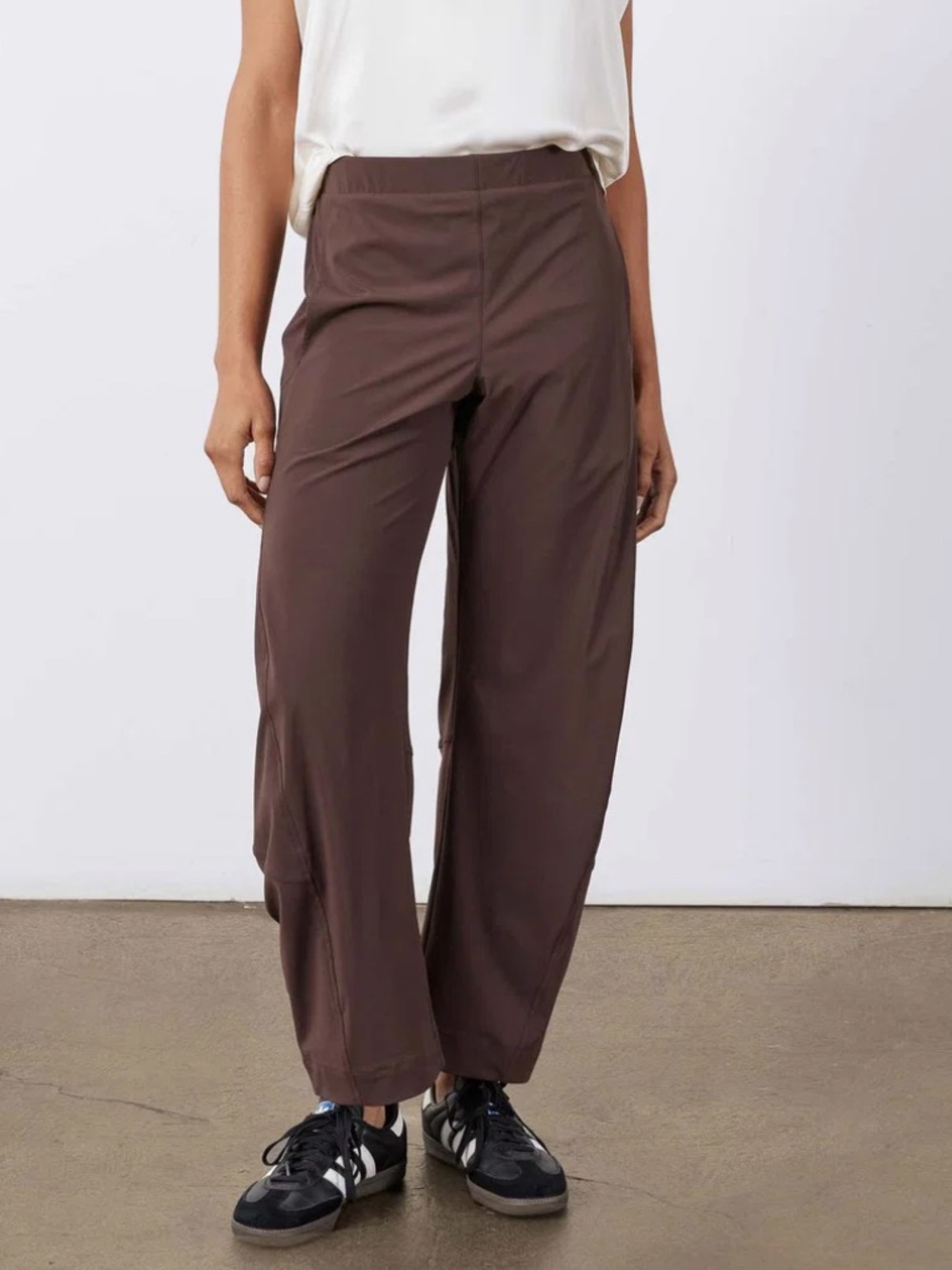 NWT RUTI Coffee “On The Loose Work Pants” - Picture 7 of 8